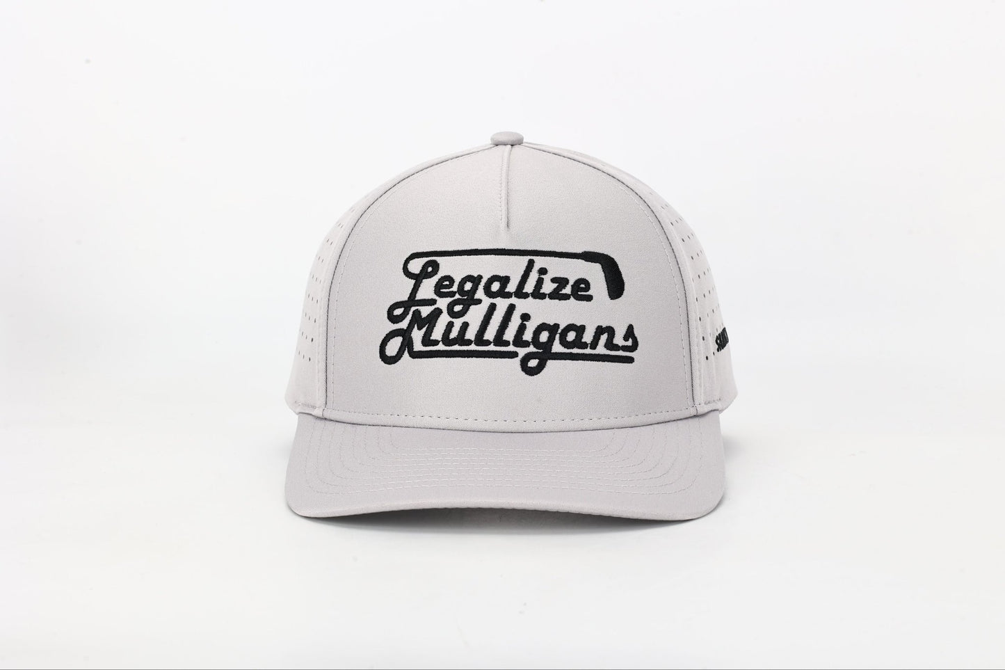 Legalize Mulligans Gray Golf Hat - Club Rehab