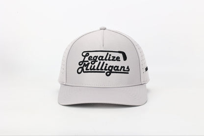 Legalize Mulligans Gray Golf Hat - Club Rehab