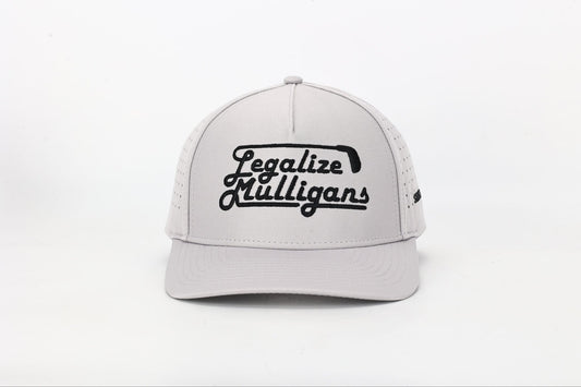 Legalize Mulligans Gray Golf Hat - Club Rehab