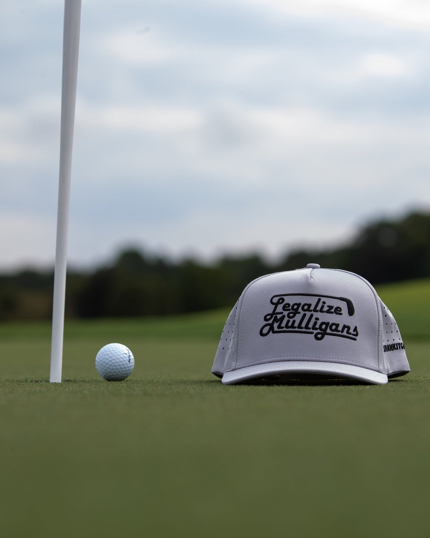Legalize Mulligans Gray Golf Hat - Club Rehab