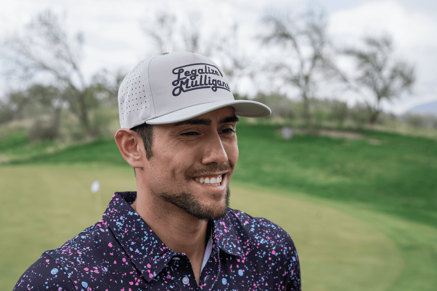 Legalize Mulligans Gray Golf Hat - Club Rehab