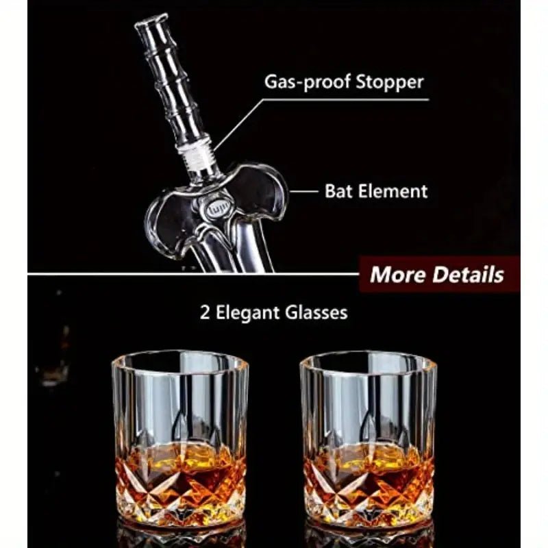 Legendary Sword Decanter Gift Set - Club Rehab