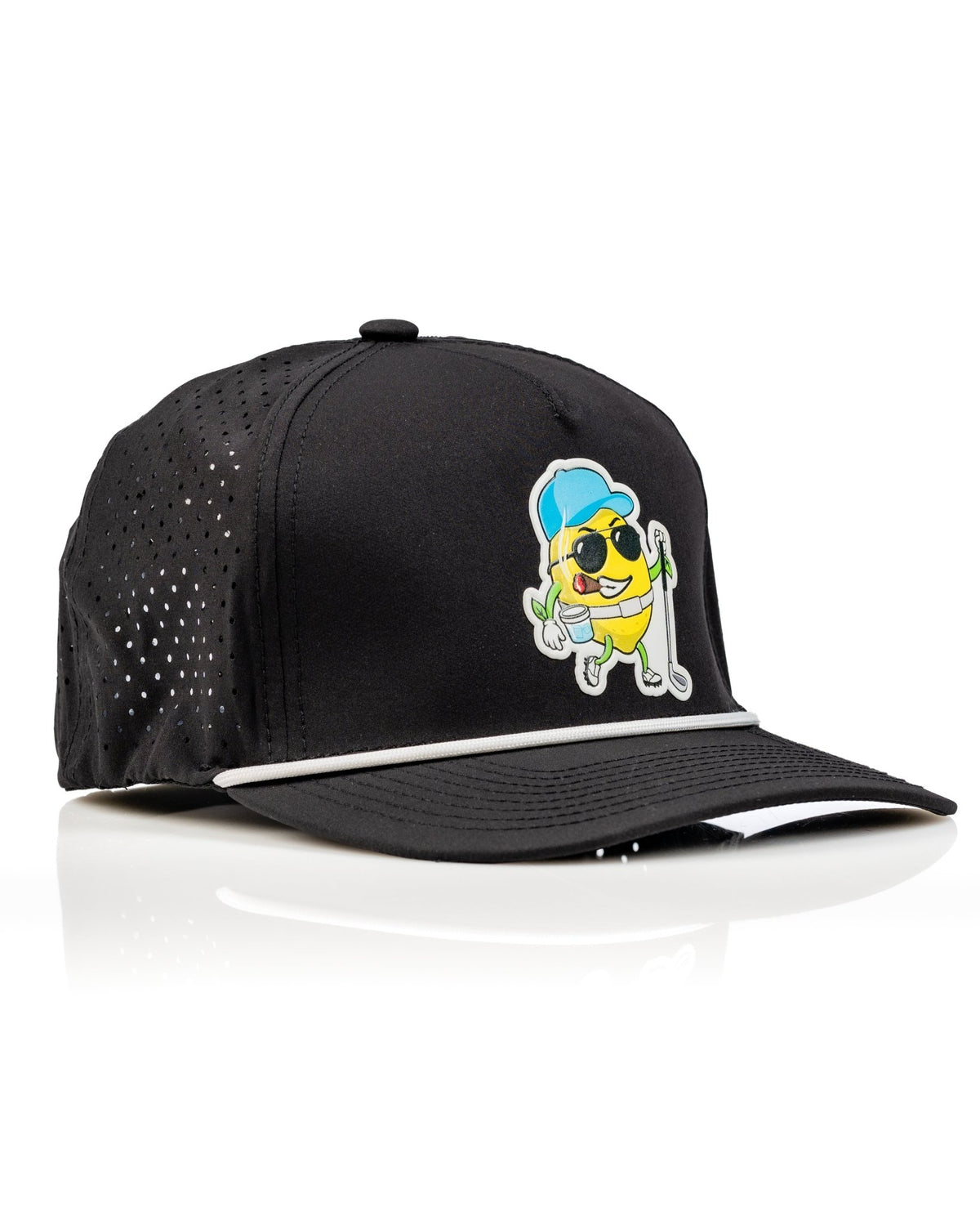 Lemon Guy - Perforated Rope Hat - Club Rehab