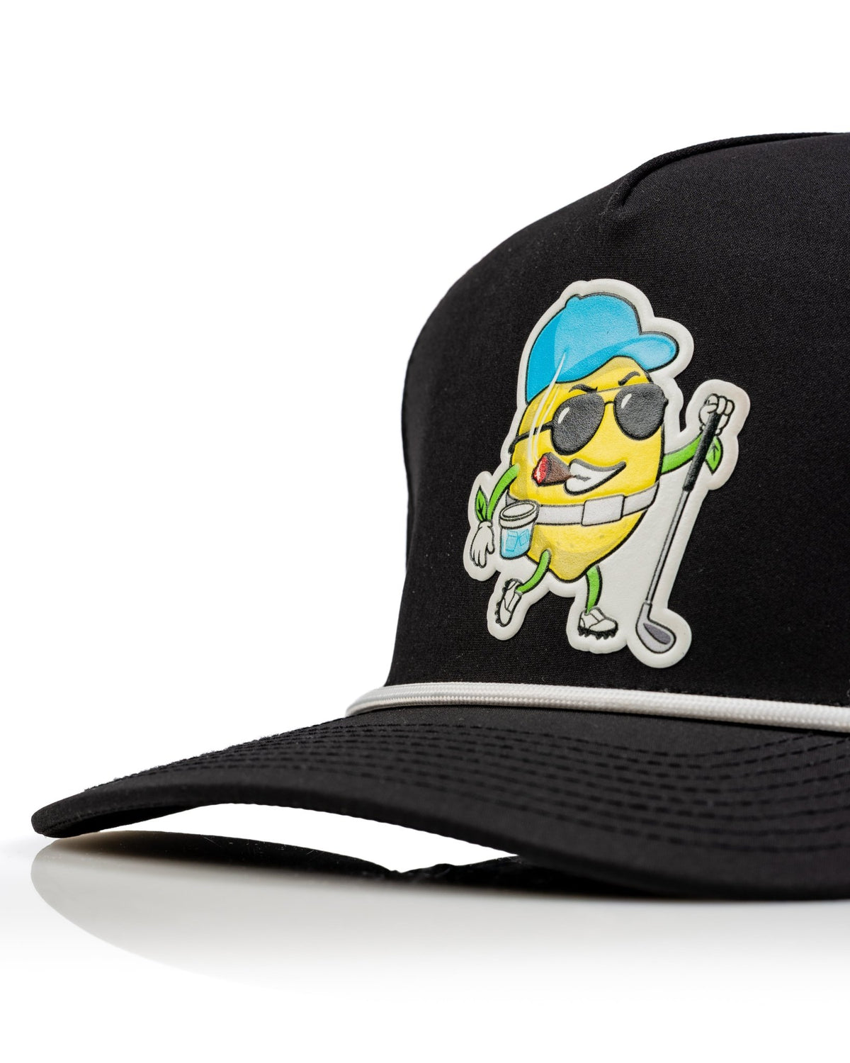 Lemon Guy - Perforated Rope Hat - Club Rehab