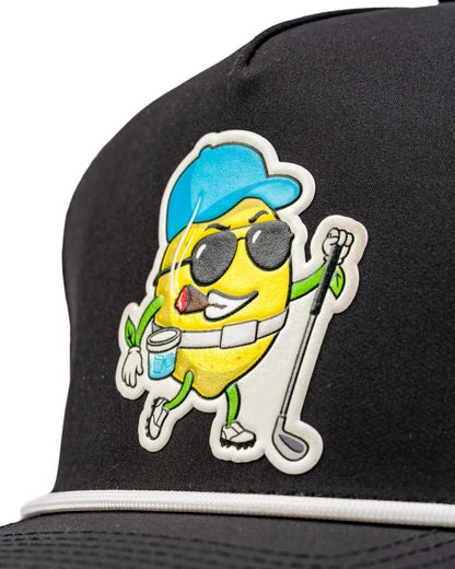 Lemon Guy - Perforated Rope Hat - Club Rehab