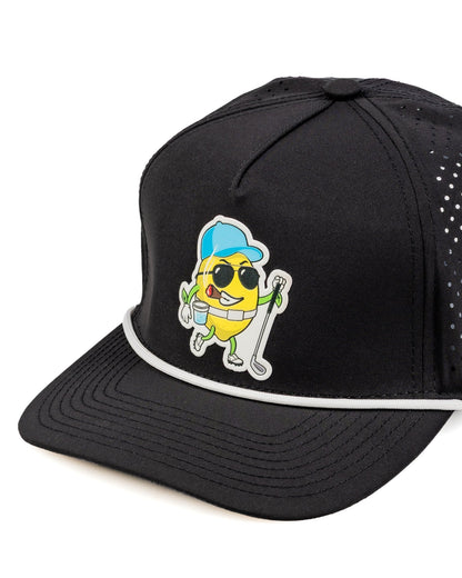 Lemon Guy - Perforated Rope Hat - Club Rehab
