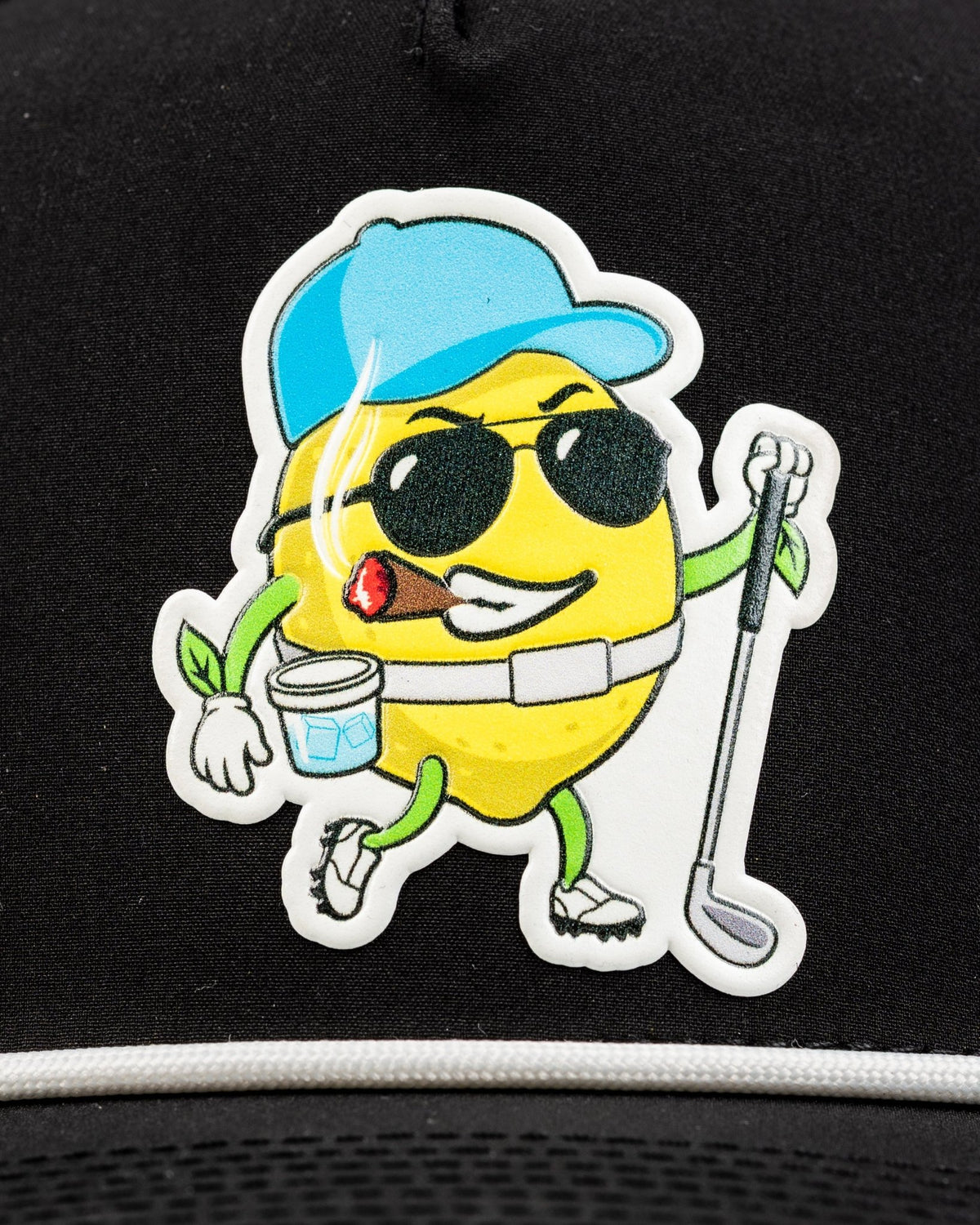 Lemon Guy - Perforated Rope Hat - Club Rehab