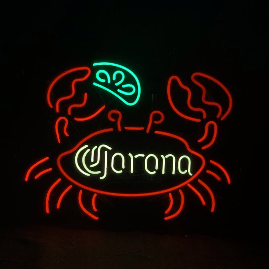 Lime Lemon Crab Corona Extra Neon Light Sign - Club Rehab