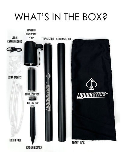 LiquorStick® 3.0 - Black - Club Rehab