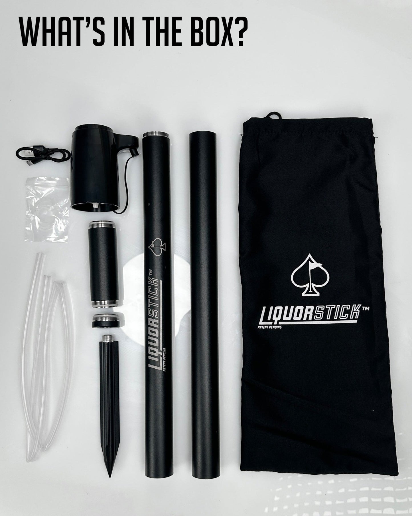 LiquorStick® 3.0 - Black - Club Rehab