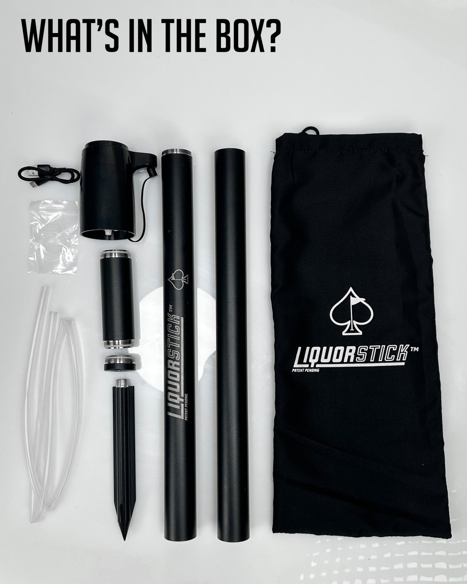 LiquorStick® 3.0 - Black - Club Rehab