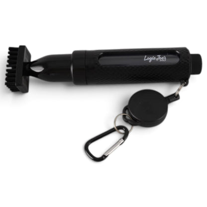 Logie Joe's Club Scrub Brush | Refillable Golf Club Cleaner | Retractable Clip, Strong Bristles & Golf Bag Attachment - Club Rehab