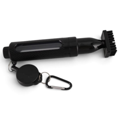 Logie Joe's Club Scrub Brush | Refillable Golf Club Cleaner | Retractable Clip, Strong Bristles & Golf Bag Attachment - Club Rehab