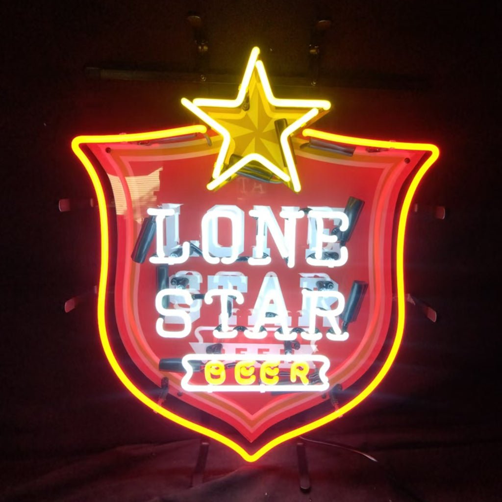 Lone Star Beer Neon Signs - Club Rehab