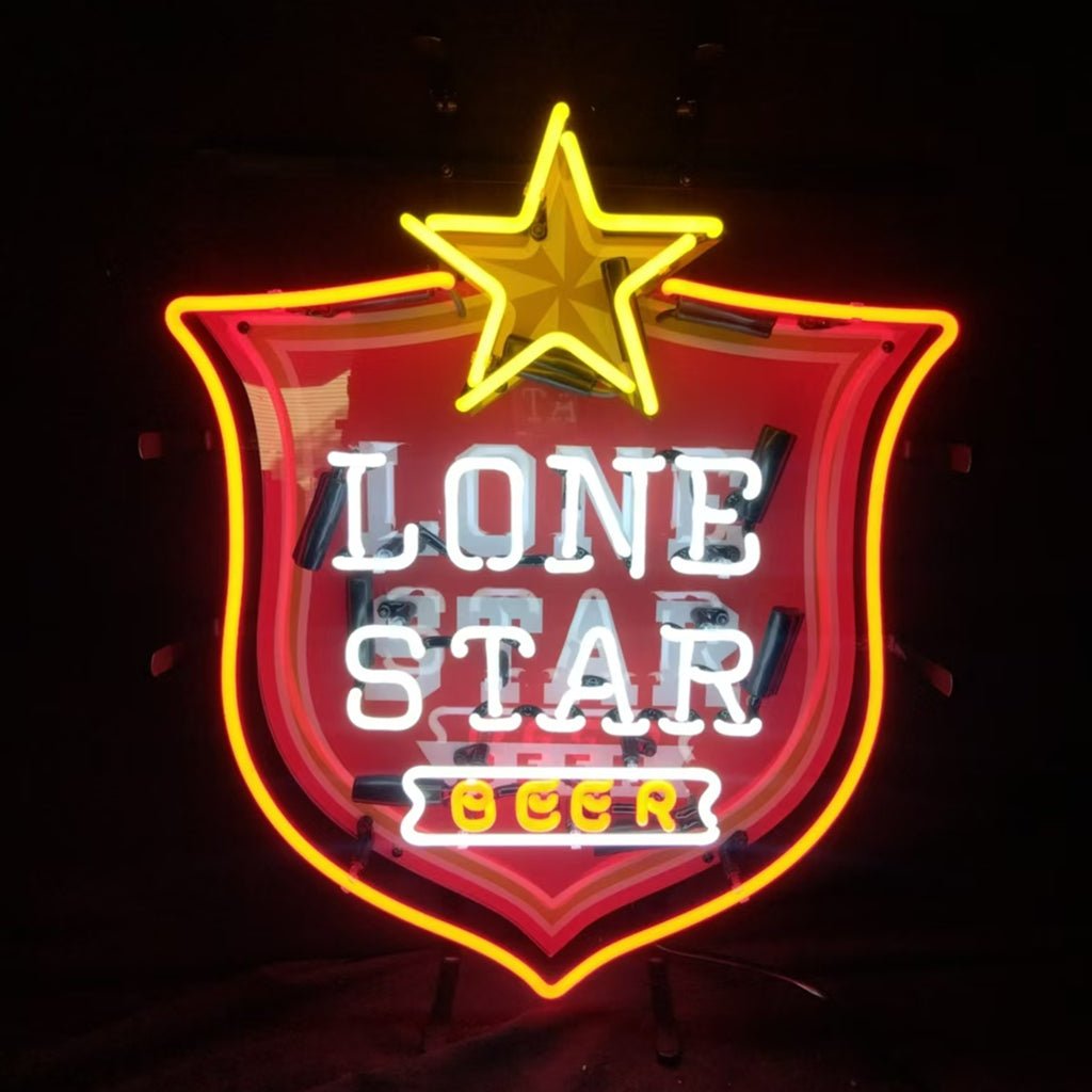 Lone Star Beer Neon Signs - Club Rehab