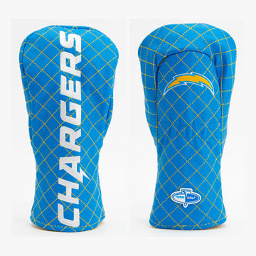 Los Angeles Chargers Solid Quilted Fairway Headcover