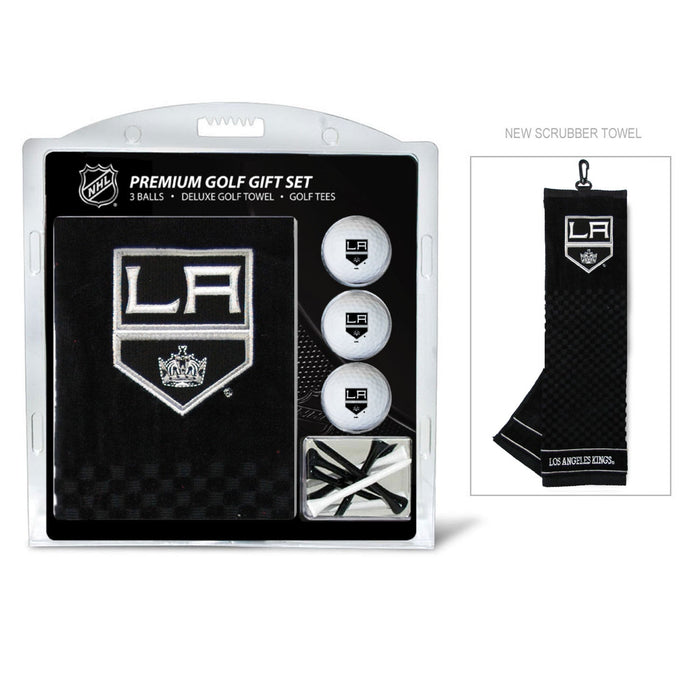 Los Angeles Kings Embroidered Towel Golf Gift Set