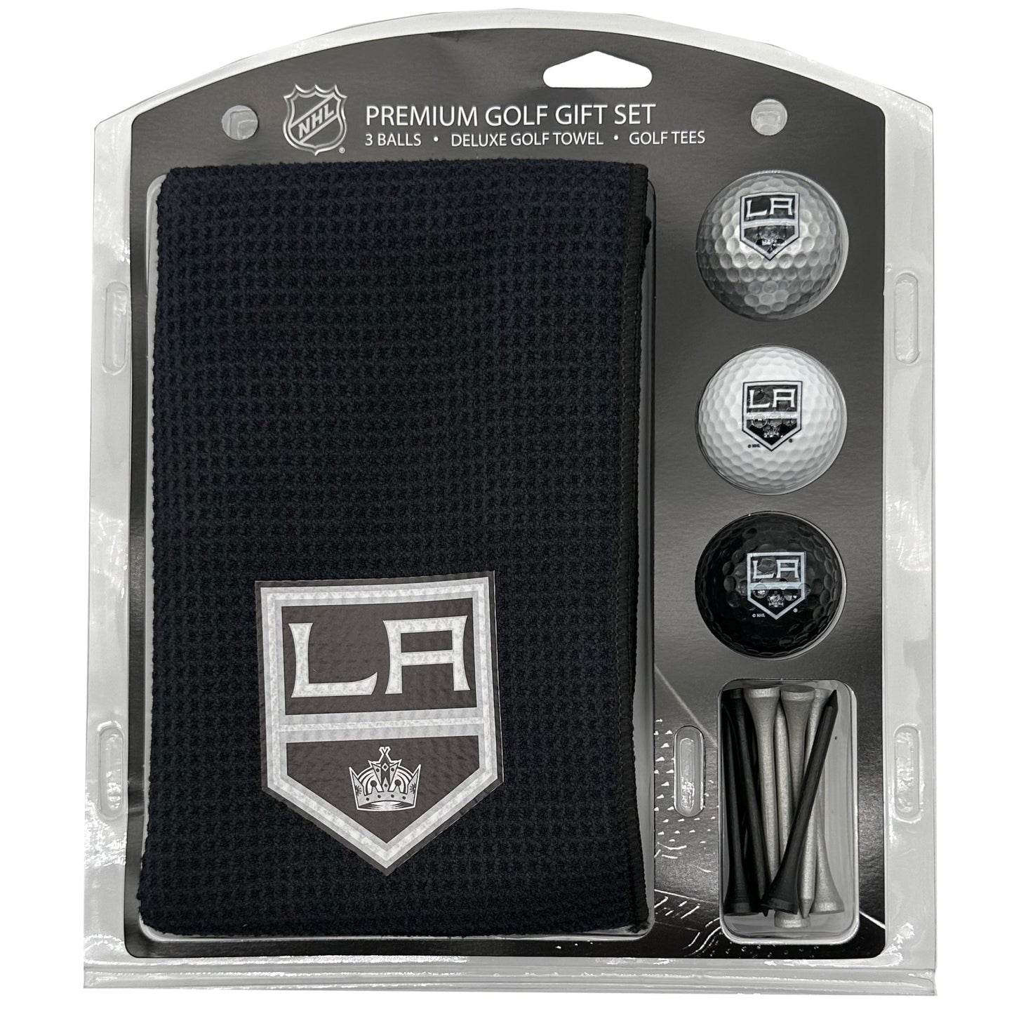 Los Angeles Kings Microfiber Towel Golf Gift Set - Club Rehab