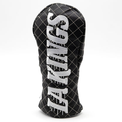 Los Angeles Kings solid fairway quilted golf headcover