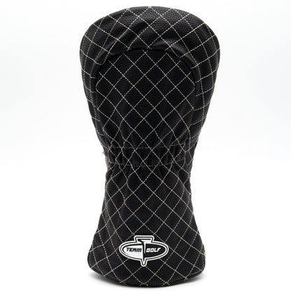 Los Angeles Kings split driver quilted golf headcover alternate view