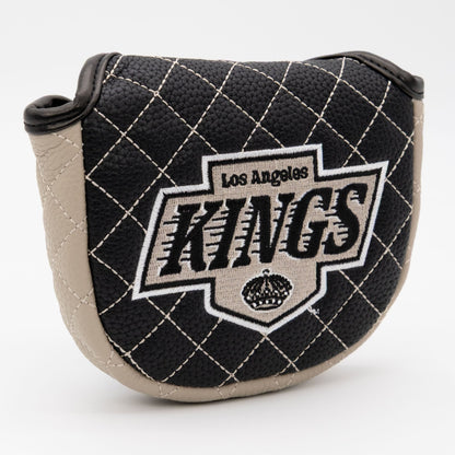 Los Angeles Kings solid mallet putter quilted golf headcover alternate view