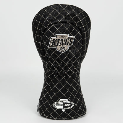 Los Angeles Kings solid driver quilted golf headcover alternate view