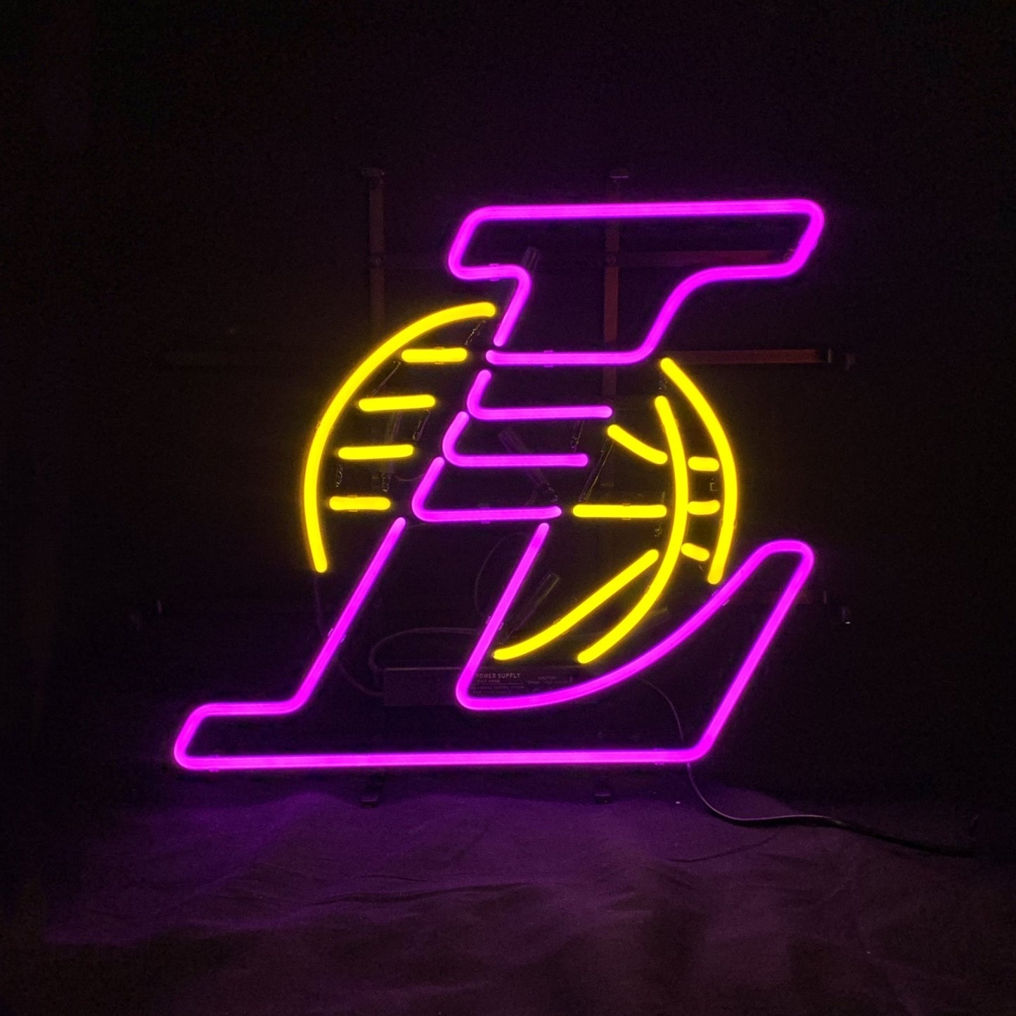 Los Angeles Lakers Basketball Logo Neon Signs Light - Club Rehab