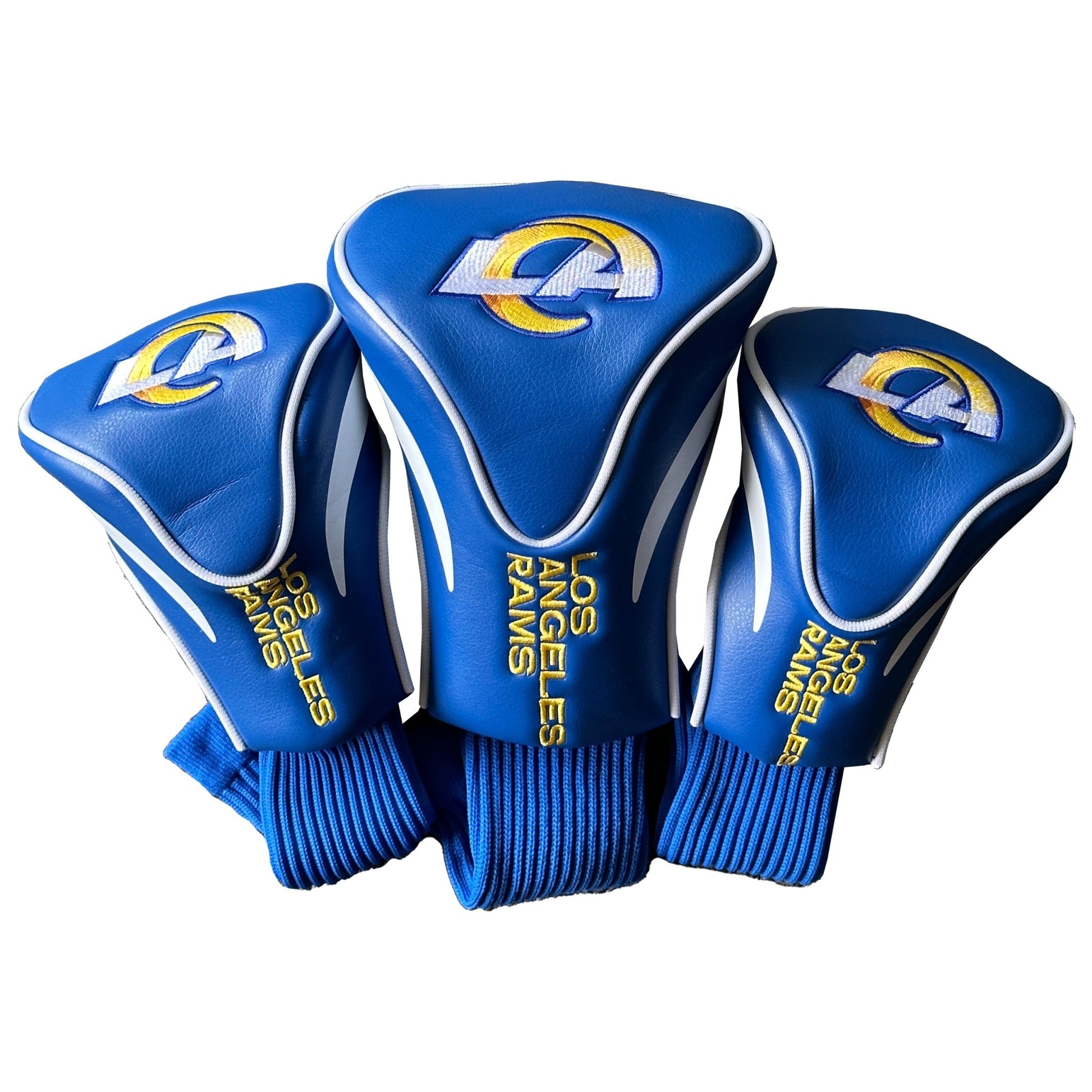 Los Angeles Rams NFL Contour 3 Pack Headcovers - Club Rehab