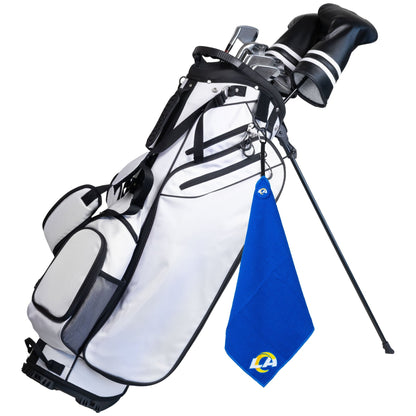 Los Angeles Rams NFL Magnetic Embroidered Golf Towel – 15" x 15" - Club Rehab