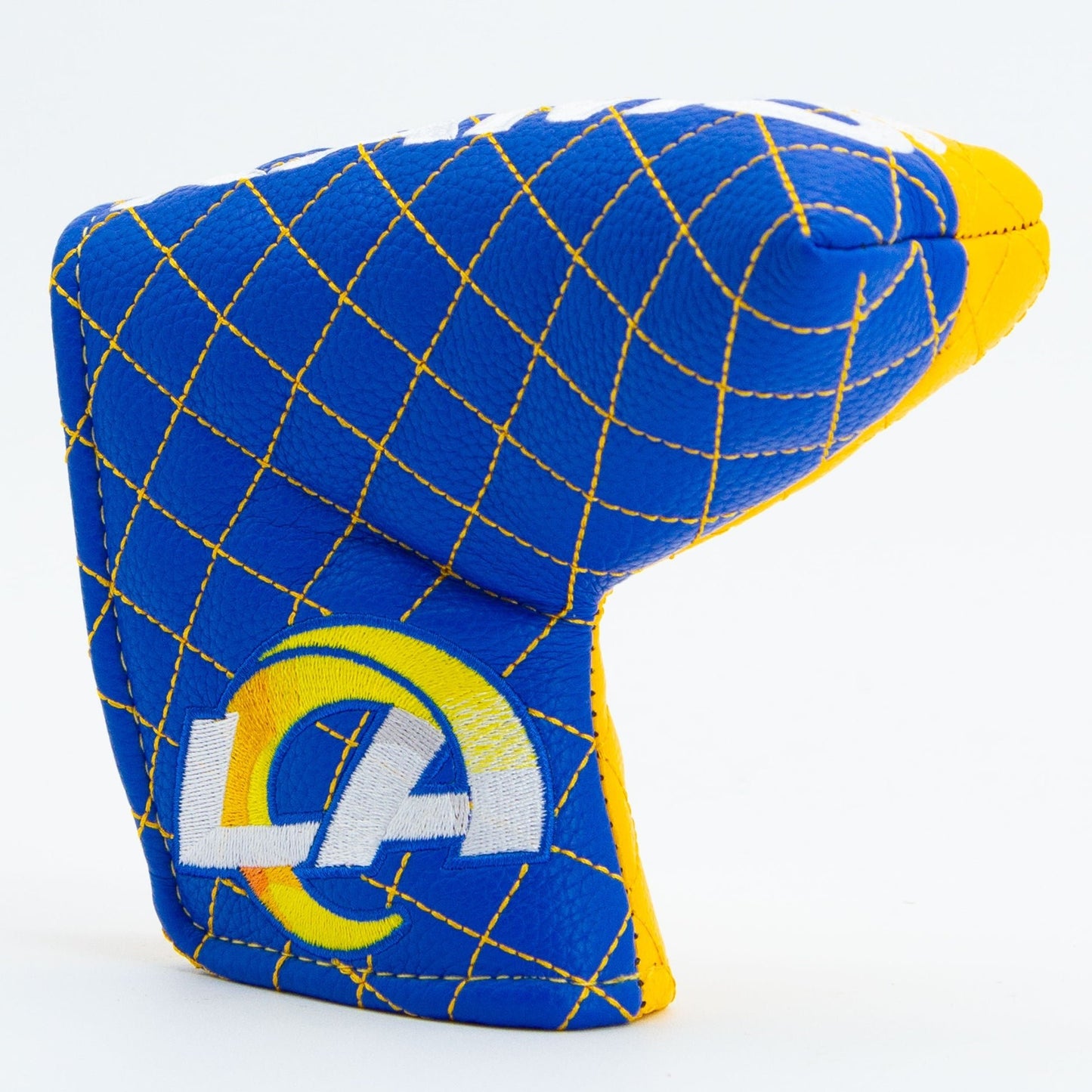 Los Angeles Rams Quilted Headcovers – Rams House Collection - Blade Putter Split - Club Rehab