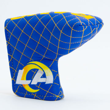 Los Angeles Rams Solid Quilted Blade Putter Cover