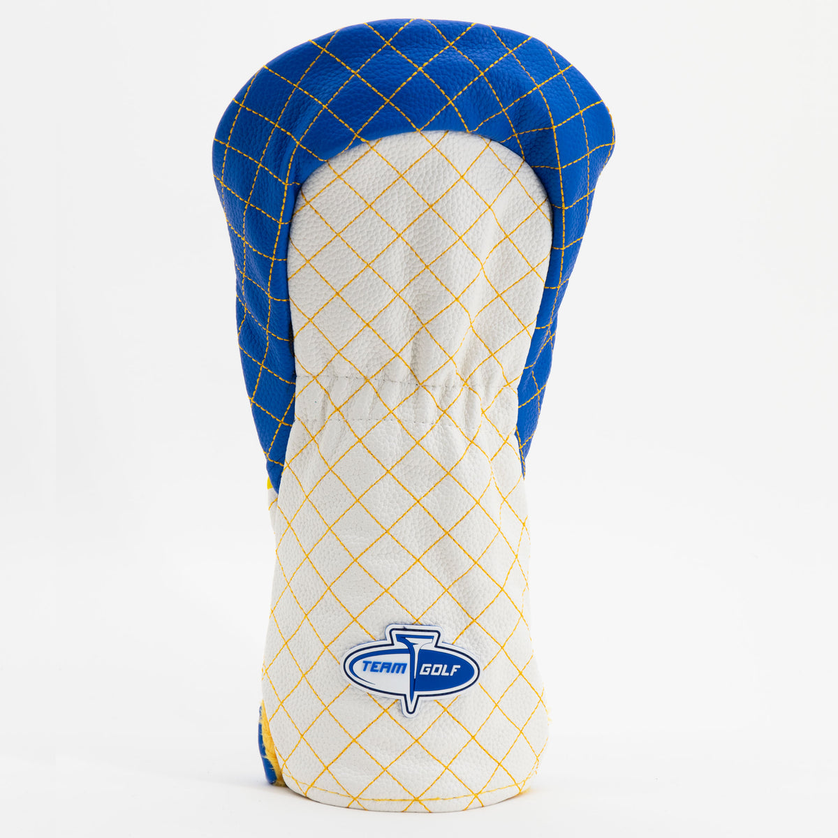 Los Angeles Rams Striped Driver quilted headcover, back view
