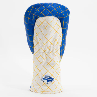 Los Angeles Rams Striped Fairway quilted headcover, back view