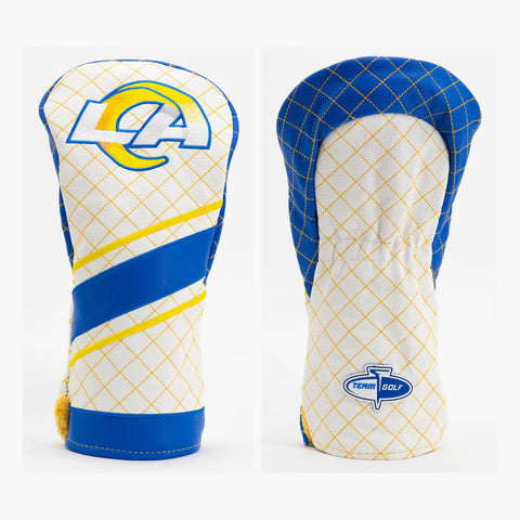 Los Angeles Rams Gestepptes Driver-Headcover mit Streifen