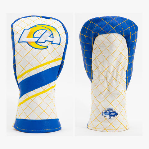 Los Angeles Rams Gestepptes Fairway-Holz-Headcover mit Streifen