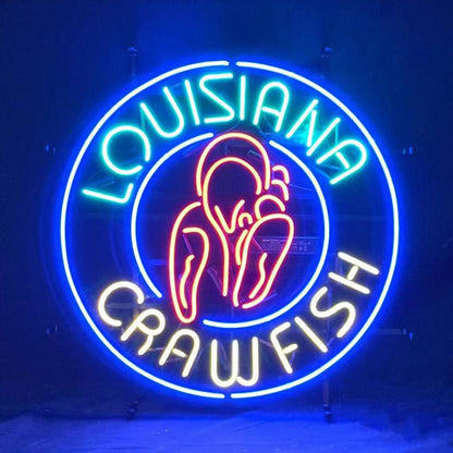 Louisiana Crawfish Neon Signs Light - Club Rehab