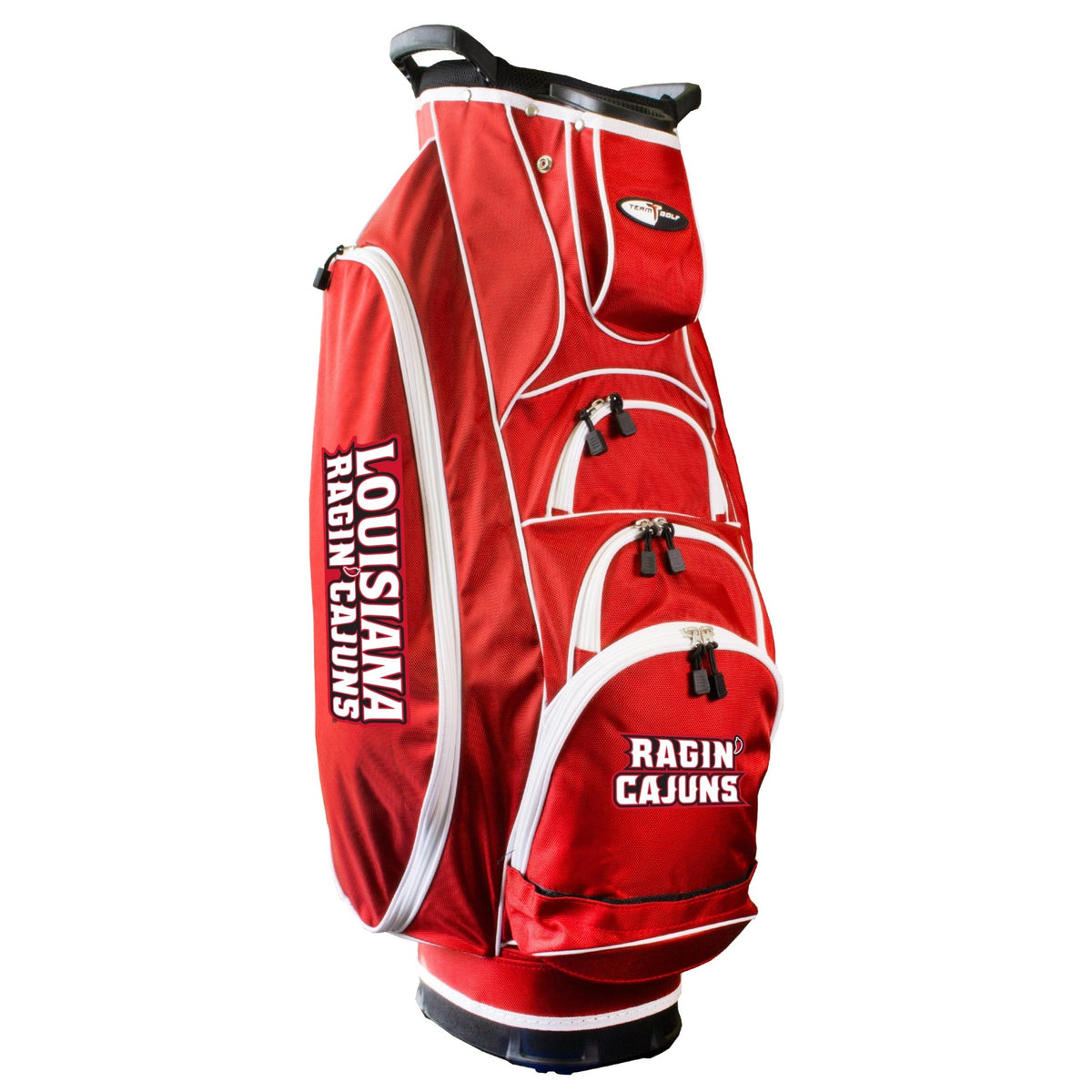 Louisiana - Lafayette Albatross golf cart bag in Red