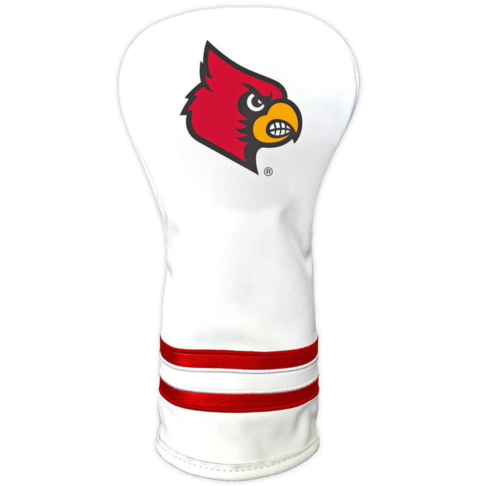 Louisville Cardinals Vintage Golf Headcovers – White - Club Rehab