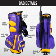 LSU Tigers Fairway Stand Bag - Image 2 - Club Rehab