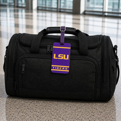 LSU Tigers plastic golf bag tag by Team Golf, product photo 5