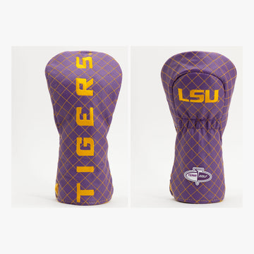 LSU Tigers Solid Quilted Driver Headcover