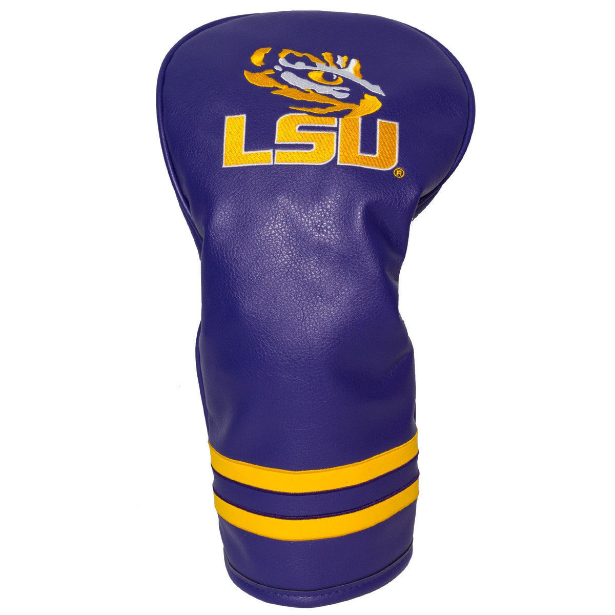 LSU Tigers vintage driver embroidered golf headcover