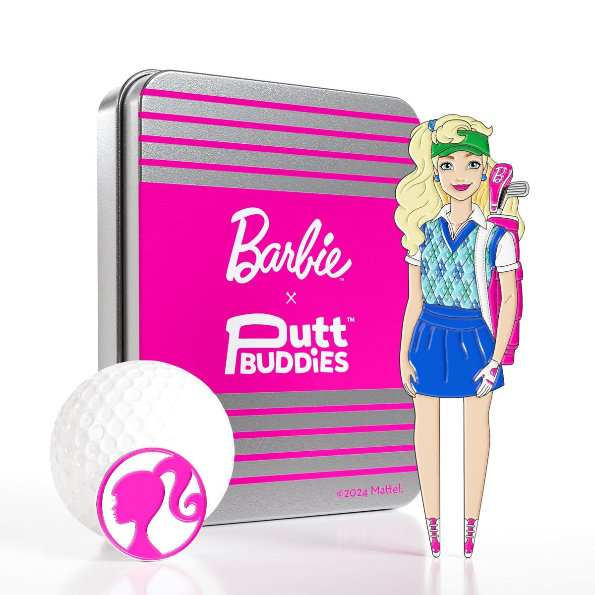 LTD EDITION: 1992 Golfing Barbie Divot Tool with Ball Marker