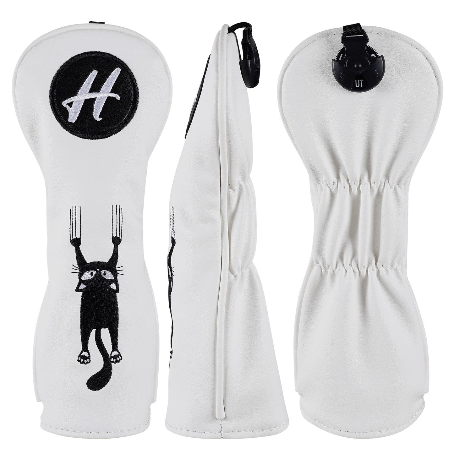 Lucky 8 Cat Headcover - Hybrid - Club Rehab