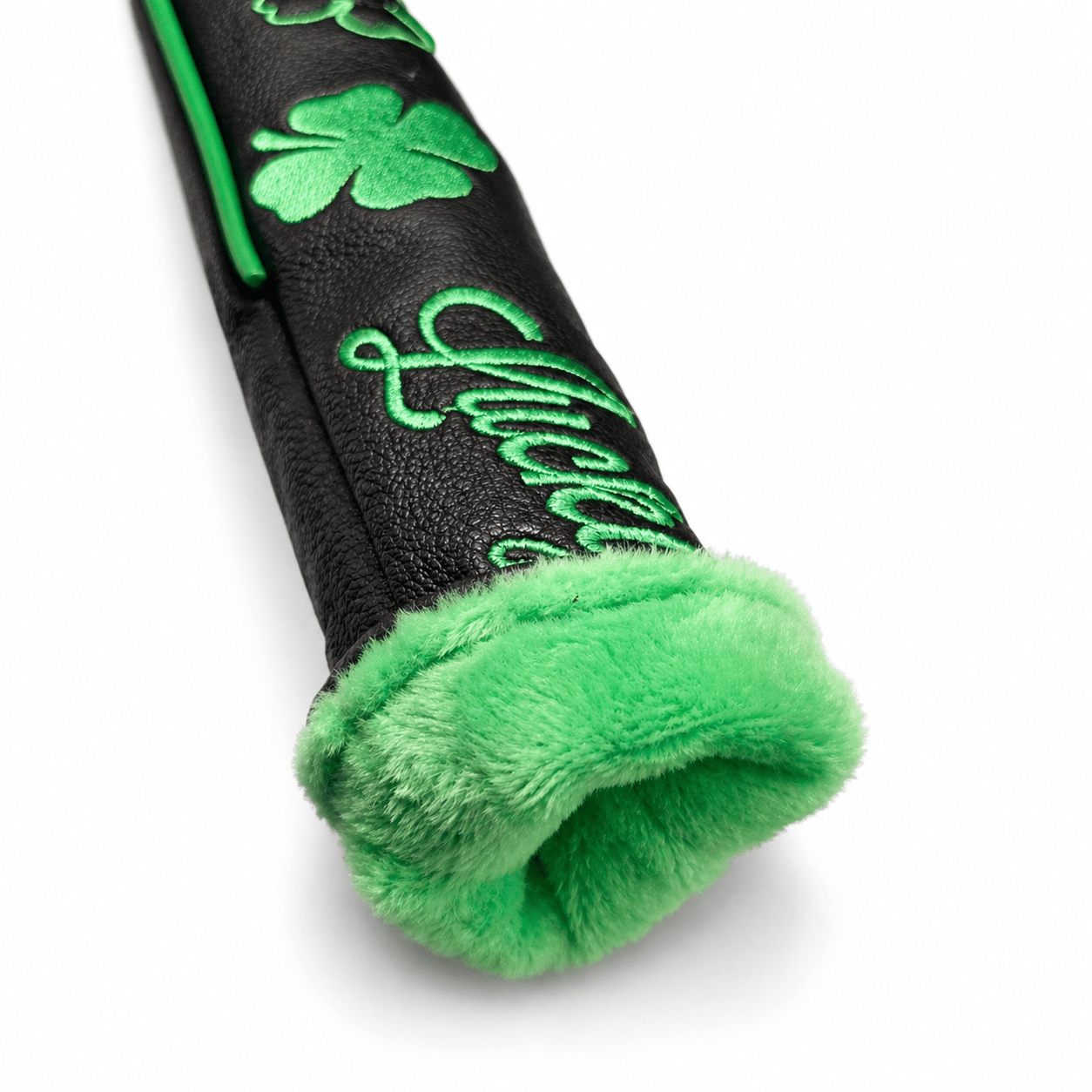Lucky Clover Alignment Stick Cover (Because Practice Deserves Style Too) - Black - Club Rehab