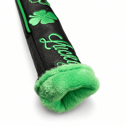 Lucky Clover Alignment Stick Cover (Because Practice Deserves Style Too) - Black - Club Rehab