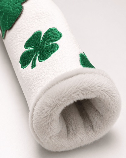 Lucky Clover Alignment Stick Cover (Because Practice Deserves Style Too) - Black - Club Rehab