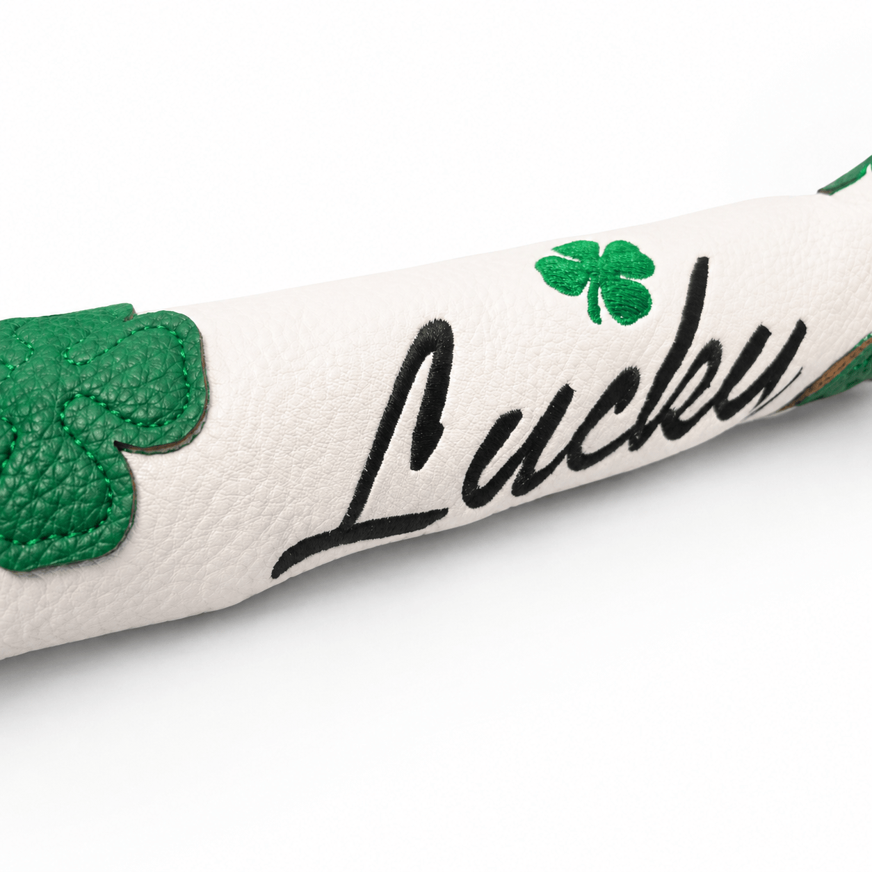 Lucky Clover Alignment Stick Cover (Because Practice Deserves Style Too) - Black - Club Rehab