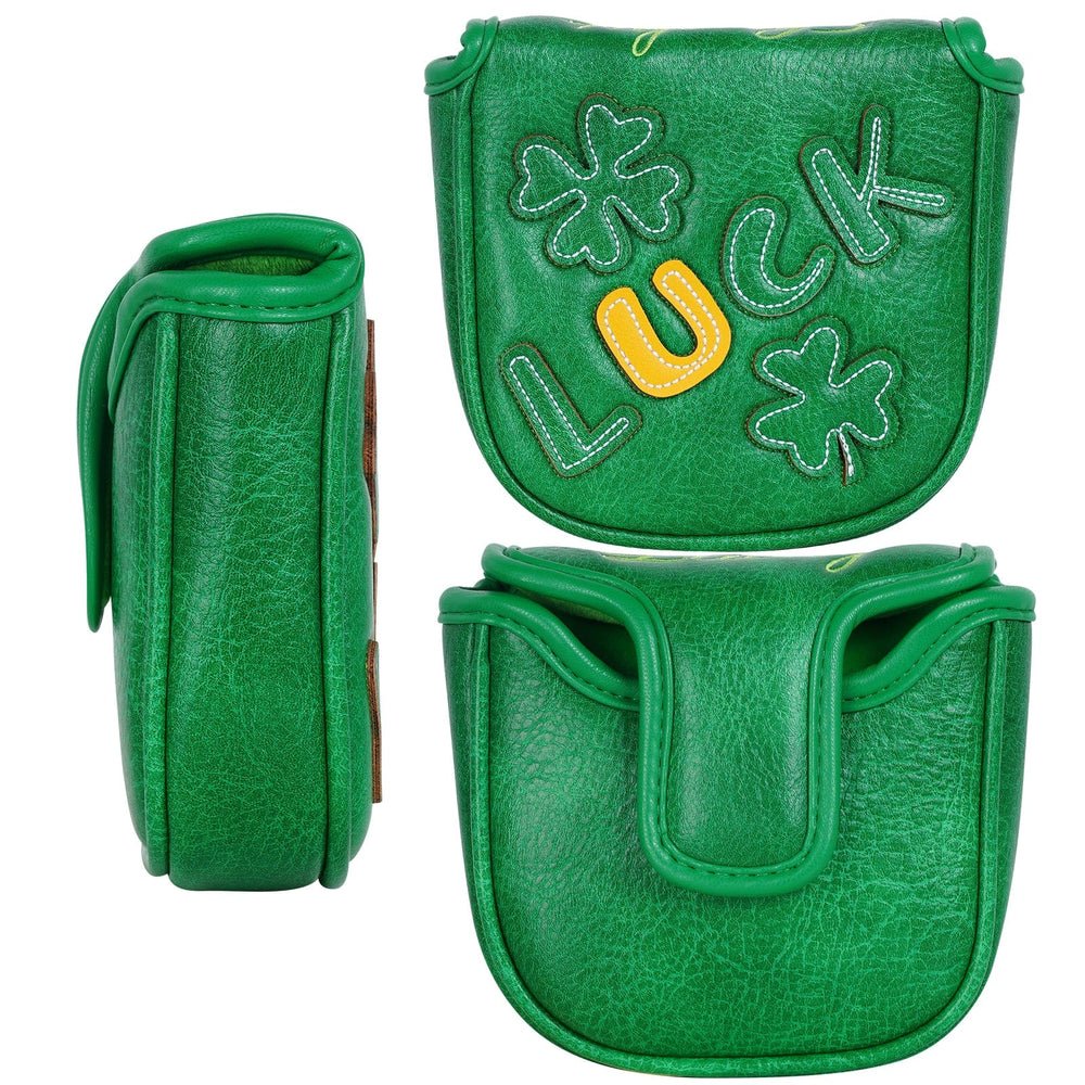 Lucky Clover Headcover - Square Mallet Putter - Club Rehab