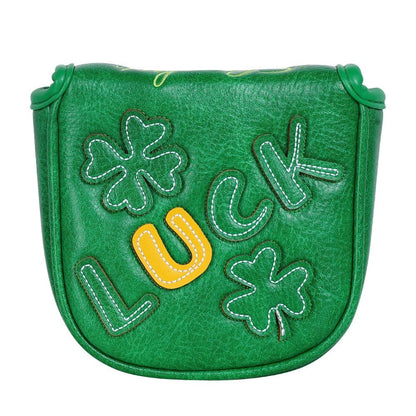 Lucky Clover Headcover - Square Mallet Putter - Club Rehab
